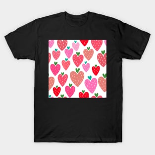 Strawberry hearts T-Shirt